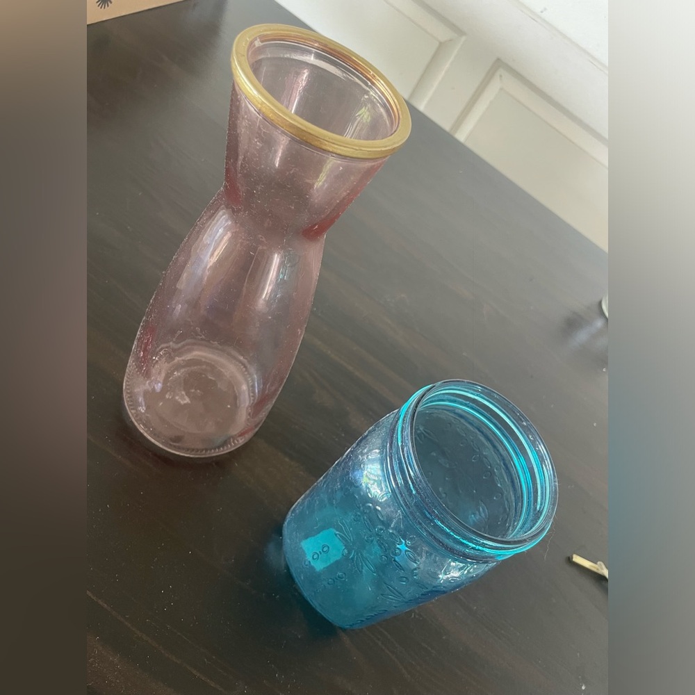 Glass jars